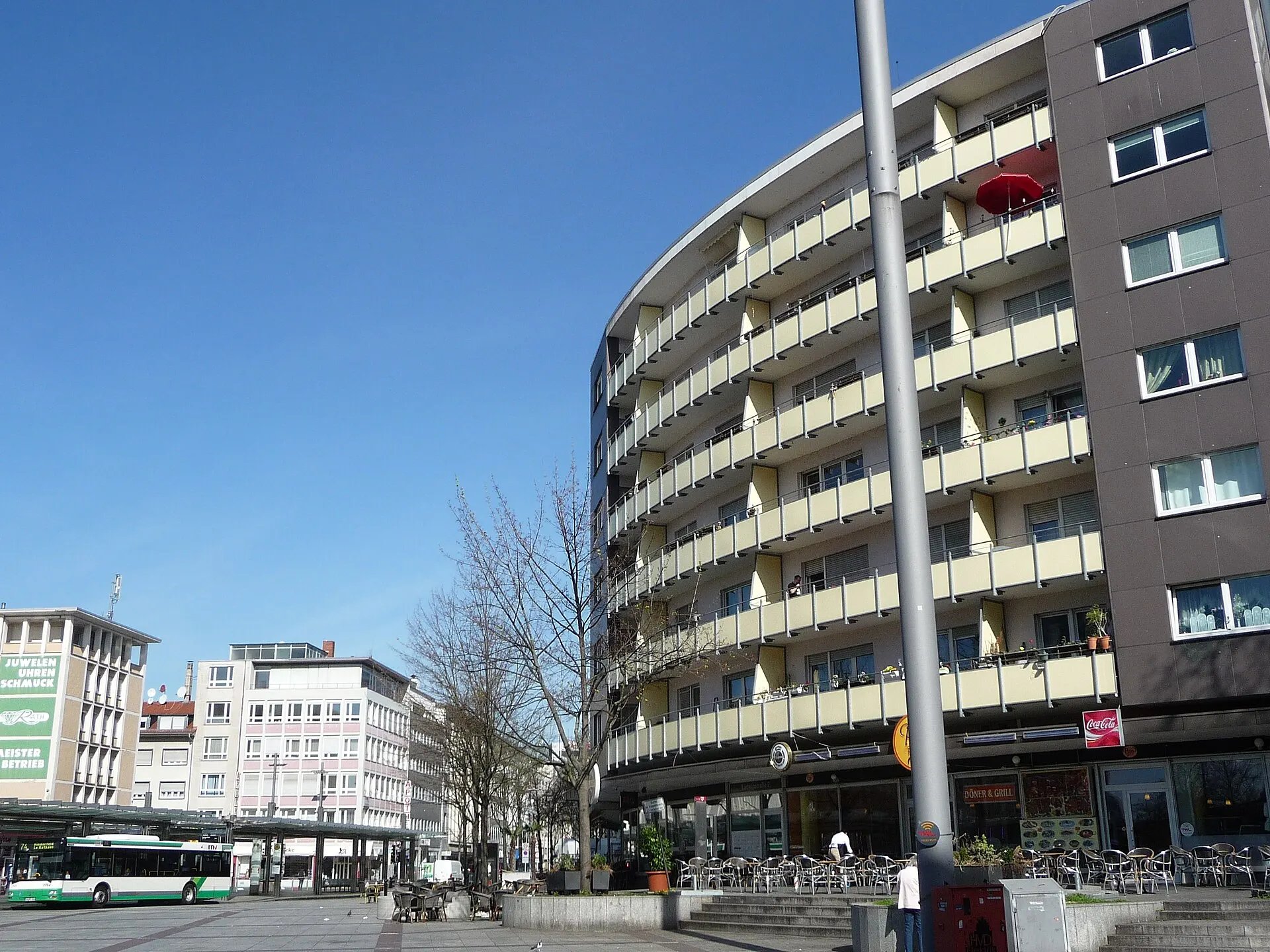Berliner Platz in Ludwigshafen am Rhein