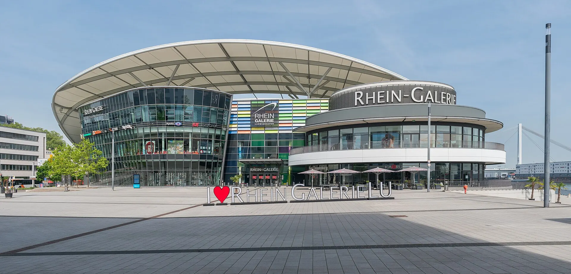 Rhein-Galerie in Ludwigshafen am Rhein
