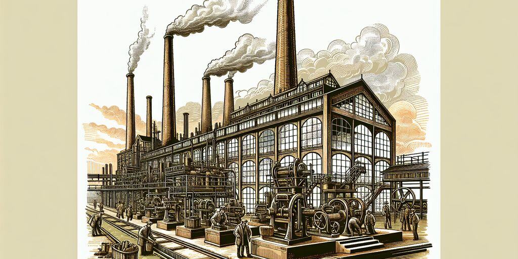 historical industrial factory