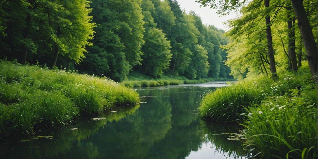 Der Maudacher Bruch in Ludwigshafen am Rhein