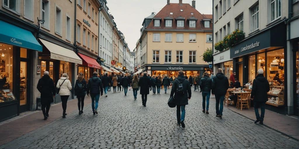 Die Sternstraße in Ludwigshafen am Rhein
