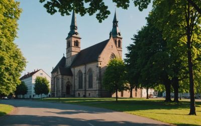 Die Wallfahrtskirche Mariä Himmelfahrt in Ludwigshafen am Rhein