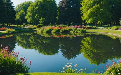 Der Ebertpark in Ludwigshafen am Rhein